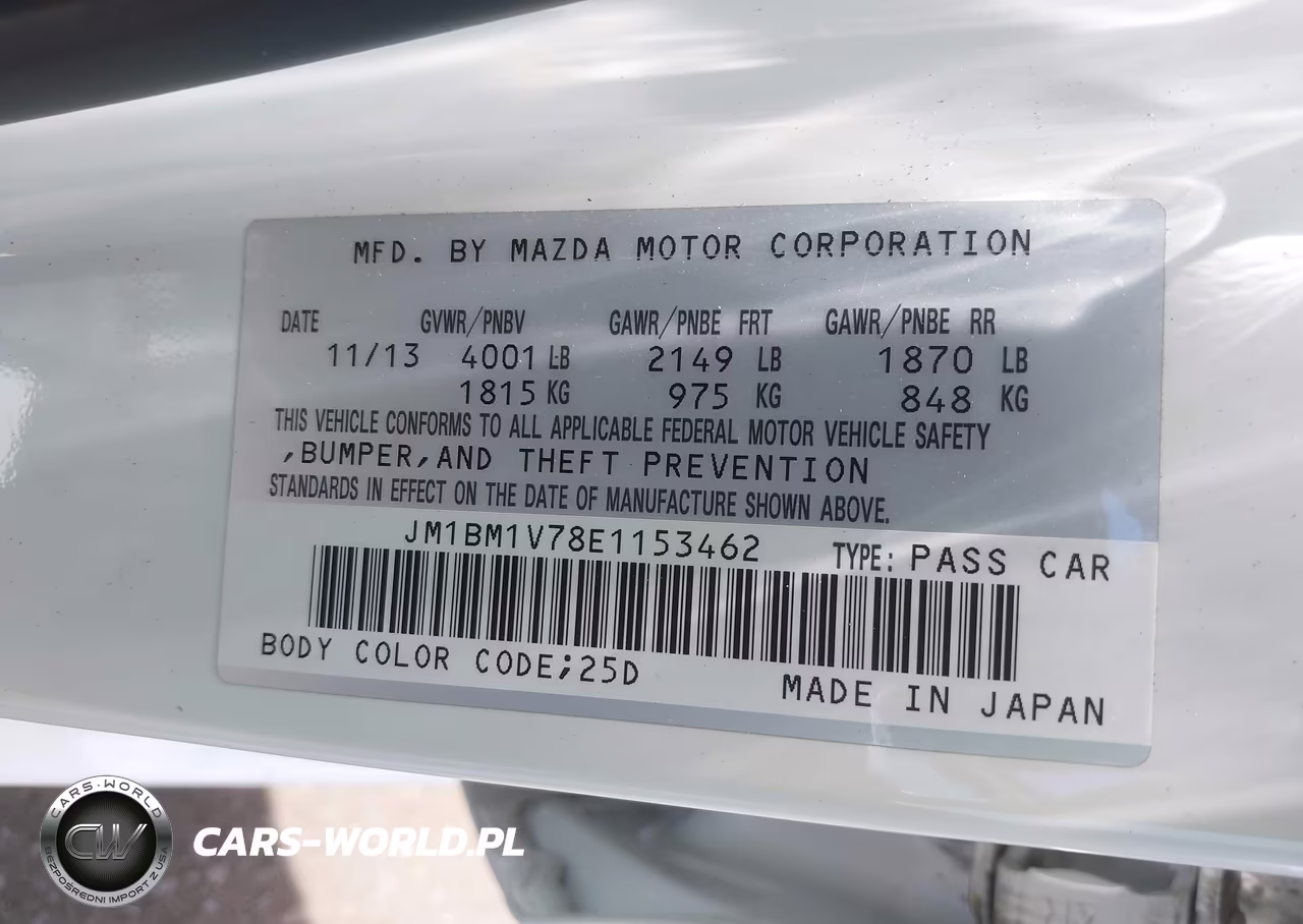 2014 Mazda Mazda3 I Touring VIN:JM1BM1V78E1153462 - 9