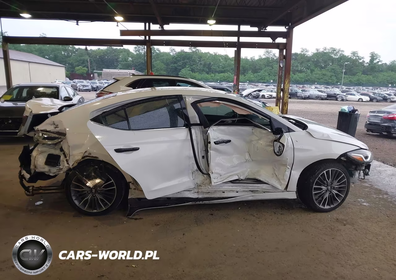 2017 Hyundai Elantra Sport VIN:KMHD04LB4HU345716 - 14