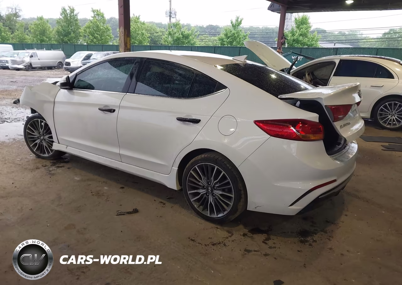 2017 Hyundai Elantra Sport VIN:KMHD04LB4HU345716 - 3
