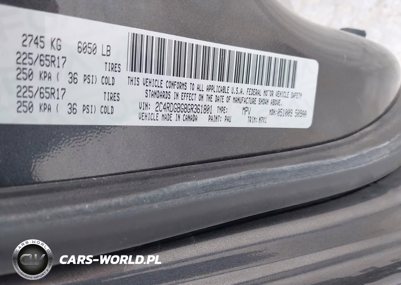 2016 Dodge Grand Caravan Se Plus VIN:2C4RDGBG8GR361801 - 9