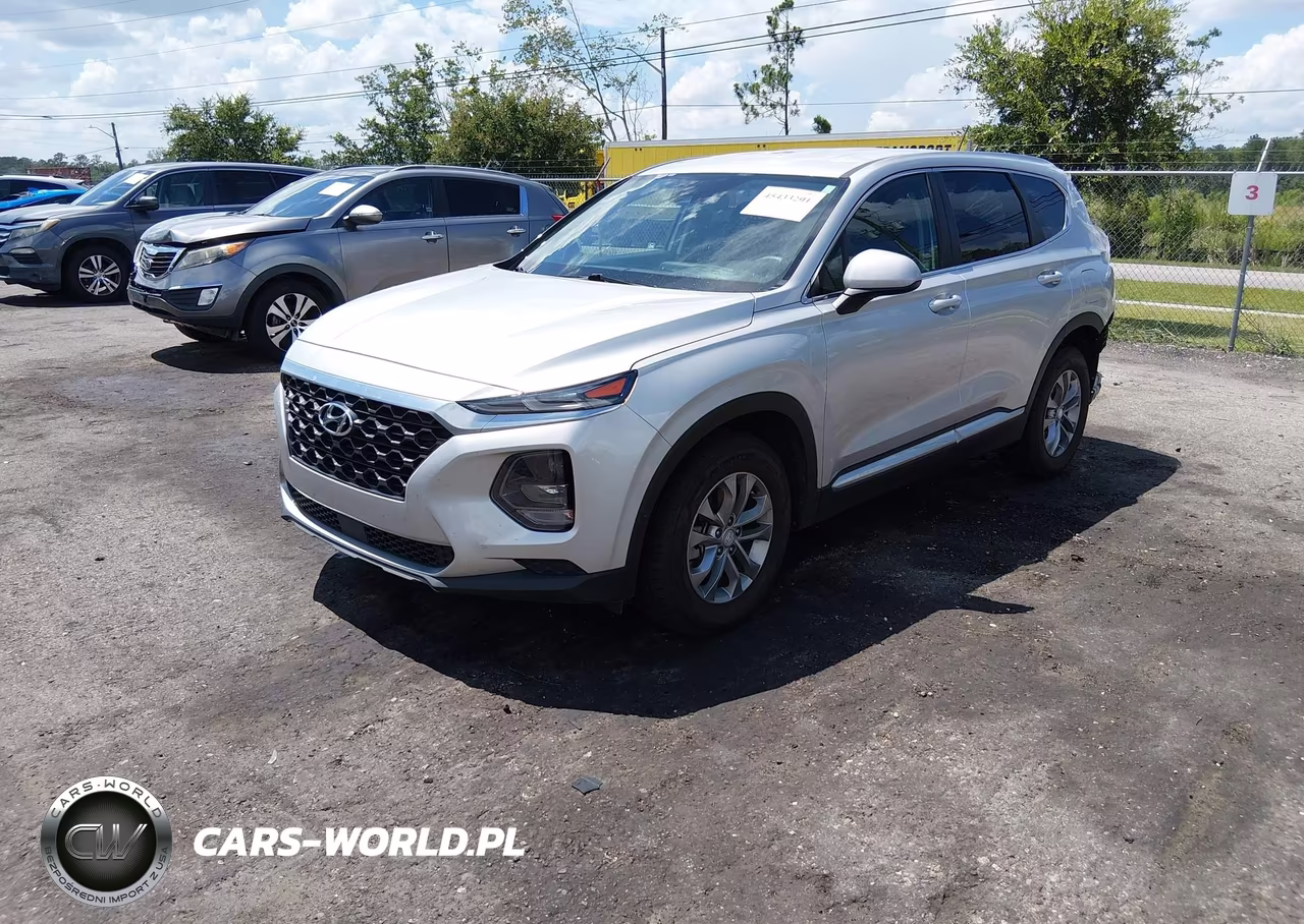 2019 Hyundai Santa Fe Se VIN:5NMS23AD2KH049709 - 2