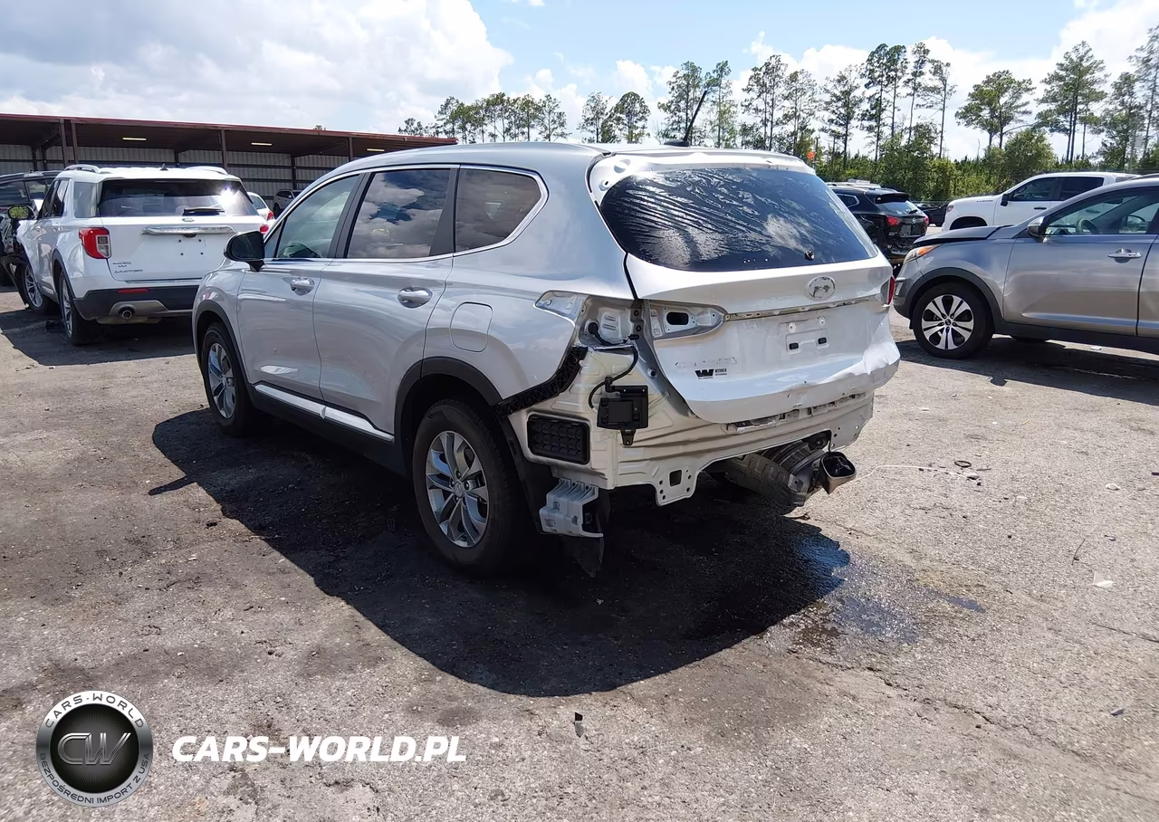 2019 Hyundai Santa Fe Se VIN:5NMS23AD2KH049709 - 3