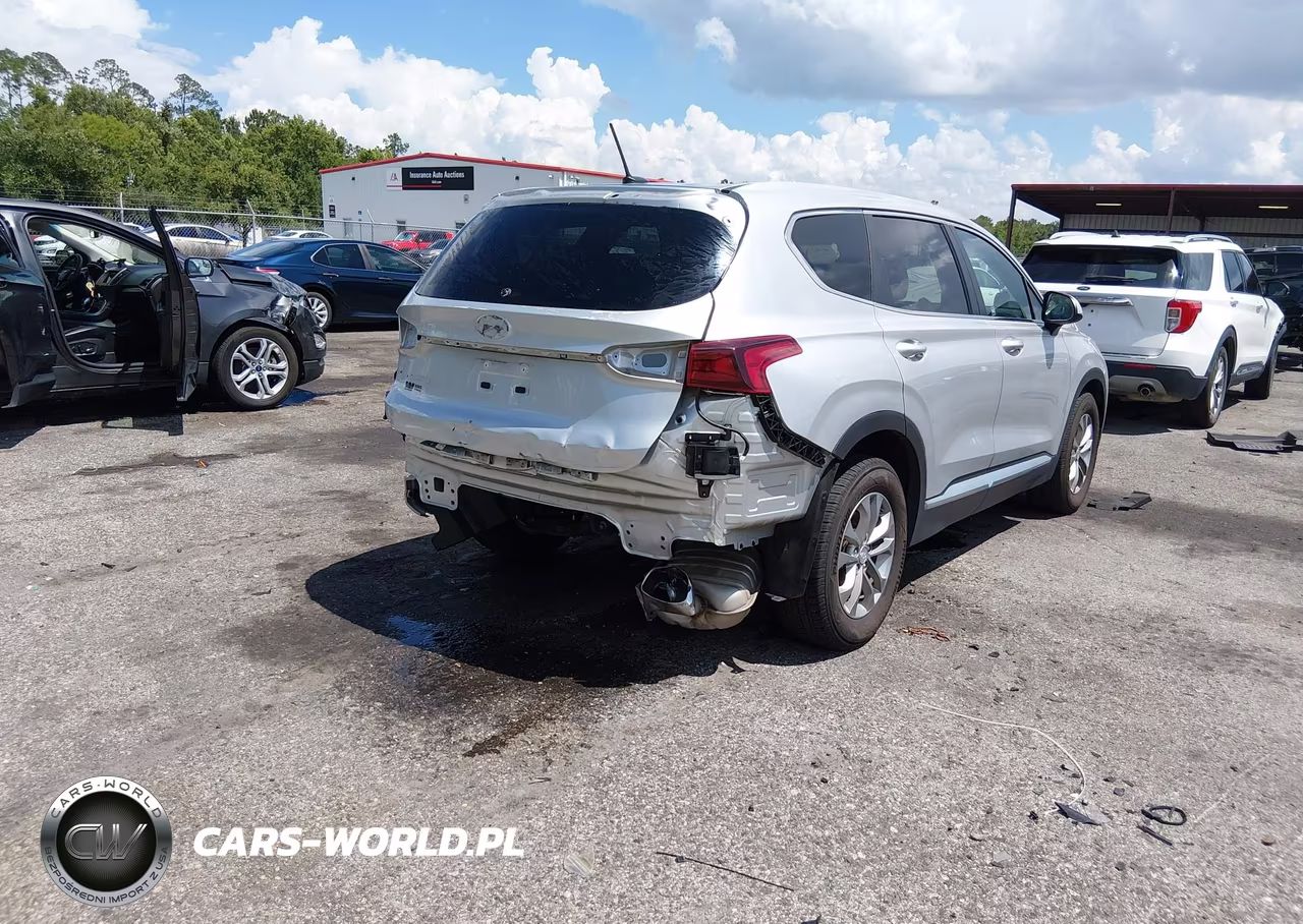 2019 Hyundai Santa Fe Se VIN:5NMS23AD2KH049709 - 4