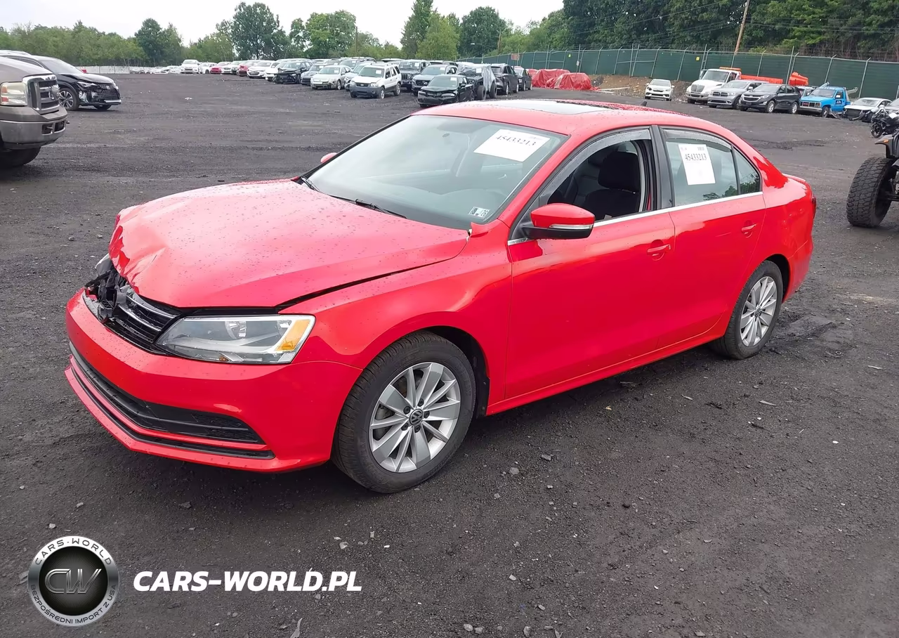 2015 Volkswagen Jetta 2.0L Tdi Se VIN:3VW3A7AJXFM260919 - 2