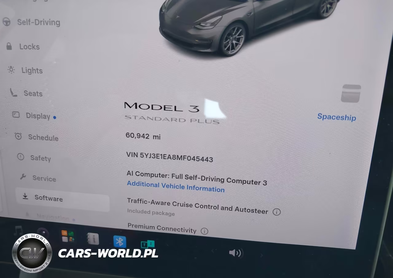 2021 Tesla Model 3 Standard Range Plus Rear-Wheel Drive VIN:5YJ3E1EA8MF045443 - 13