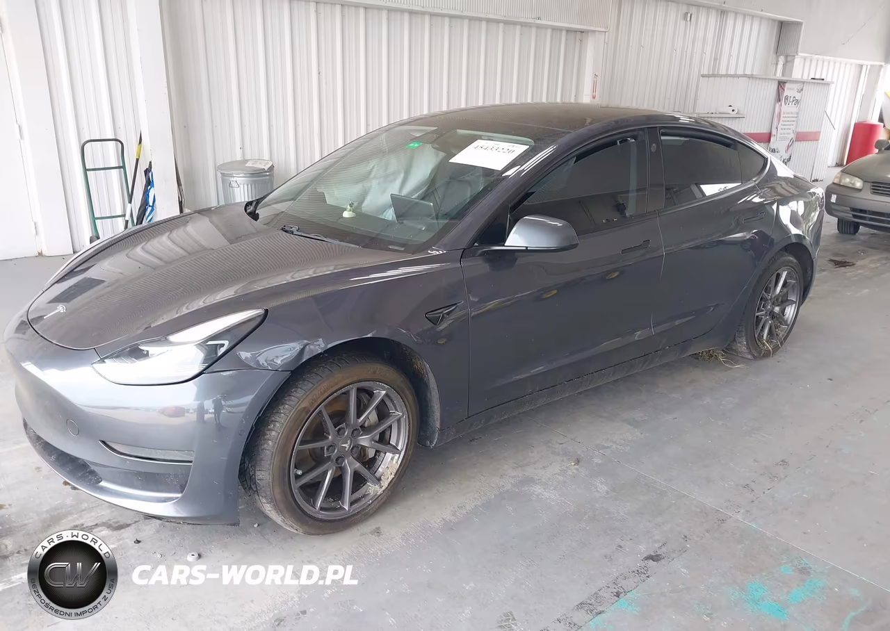 2021 Tesla Model 3 Standard Range Plus Rear-Wheel Drive VIN:5YJ3E1EA8MF045443 - 2