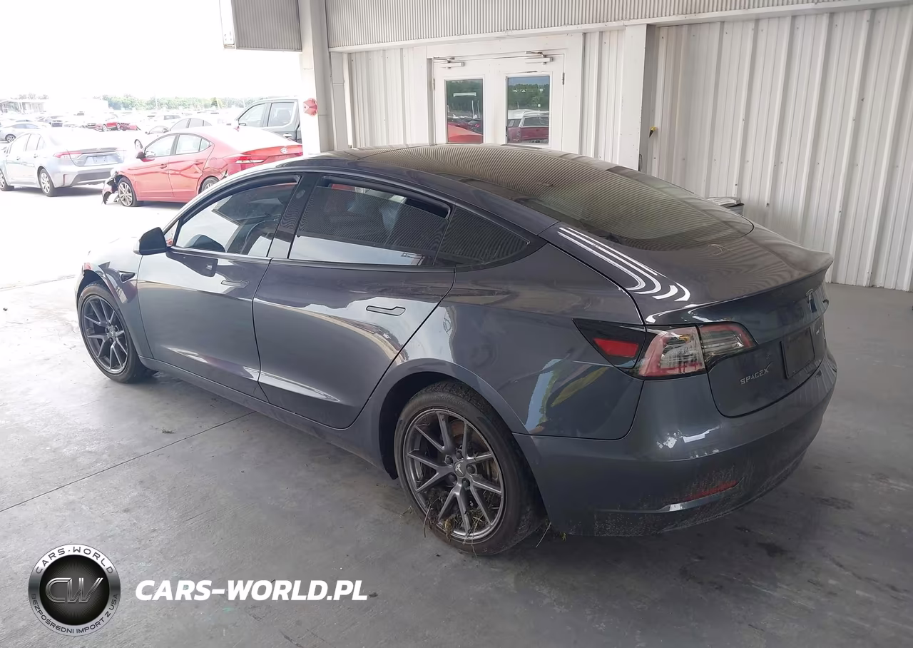 2021 Tesla Model 3 Standard Range Plus Rear-Wheel Drive VIN:5YJ3E1EA8MF045443 - 3
