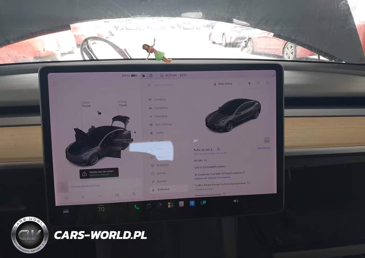 2021 Tesla Model 3 Standard Range Plus Rear-Wheel Drive VIN:5YJ3E1EA8MF045443 - 7