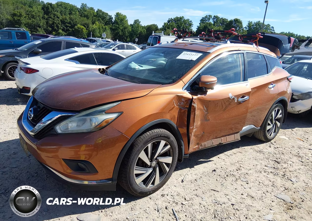 2015 Nissan Murano Platinum VIN:5N1AZ2MG1FN273033 - 2