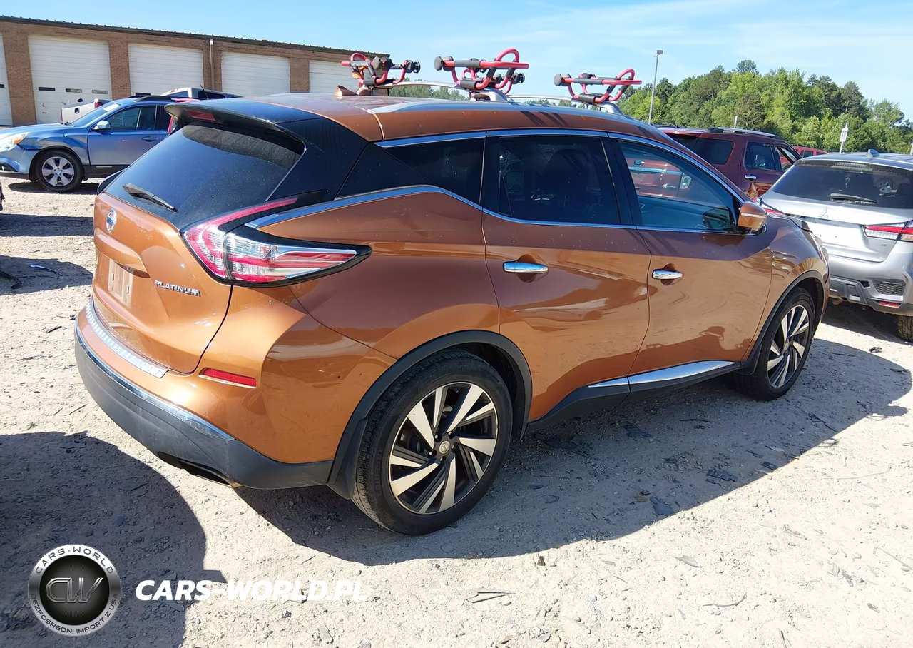 2015 Nissan Murano Platinum VIN:5N1AZ2MG1FN273033 - 4