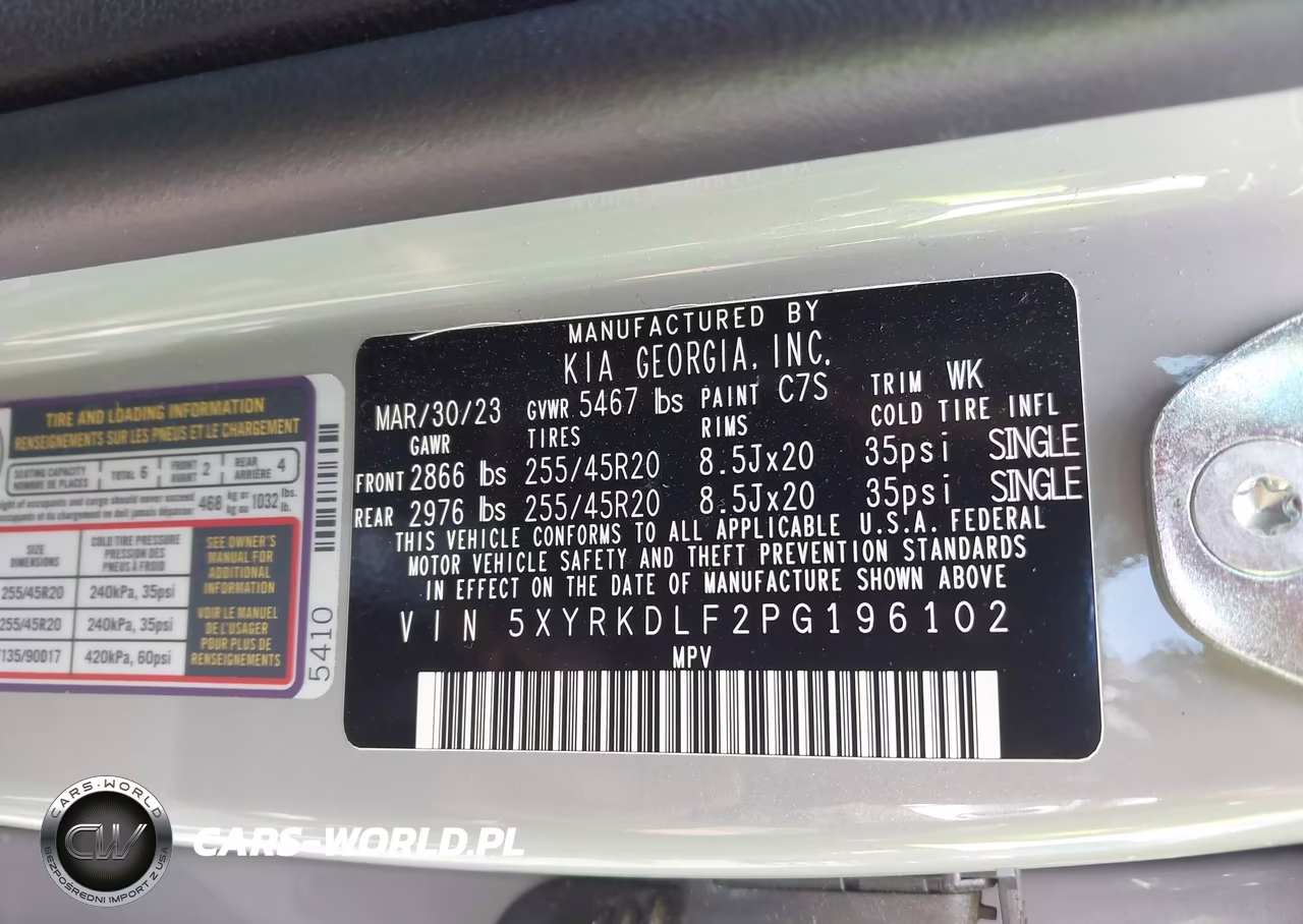2023 Kia Sorento Sx VIN:5XYRKDLF2PG196102 - 9