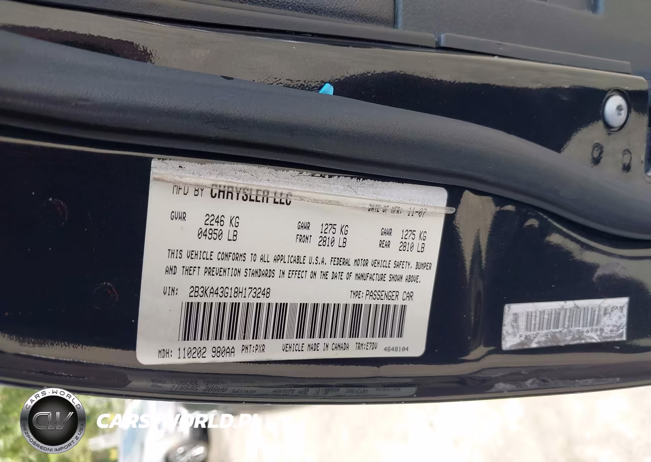 2008 Dodge Charger VIN:2B3KA43G18H173248 - 9