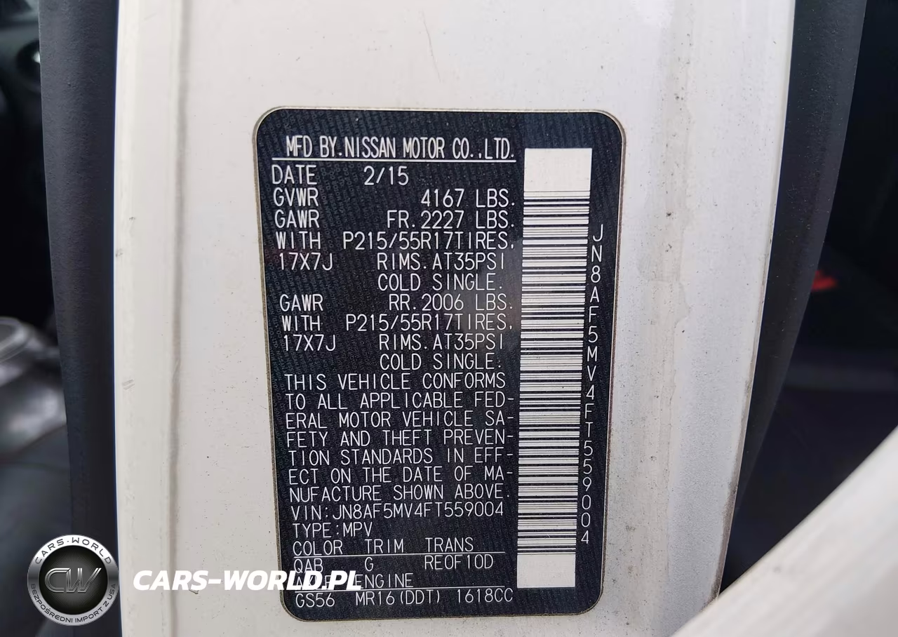 2015 Nissan Juke Sl VIN:JN8AF5MV4FT559004 - 9
