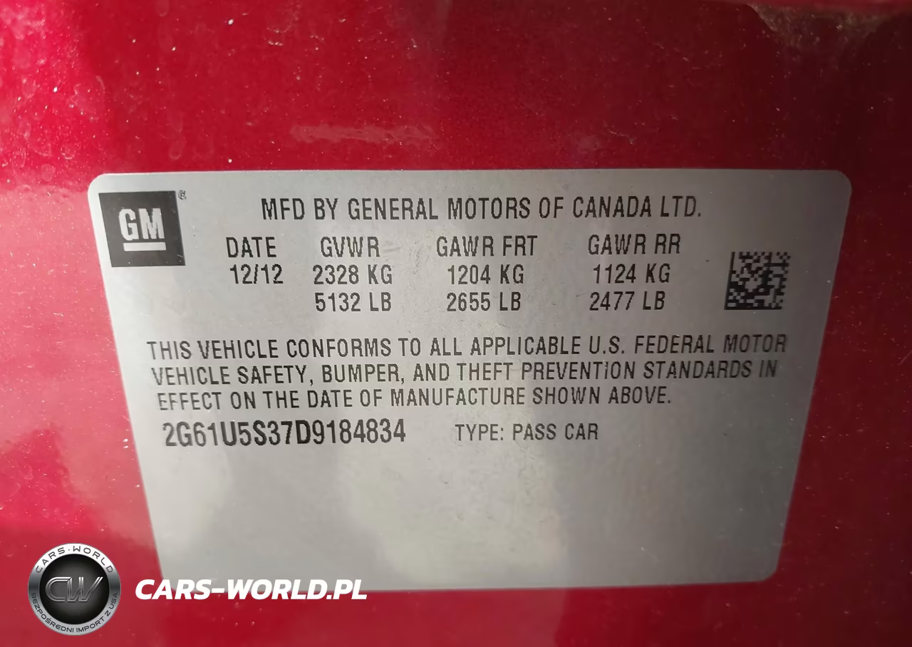 2013 Cadillac Xts Platinum VIN:2G61U5S37D9184834 - 9