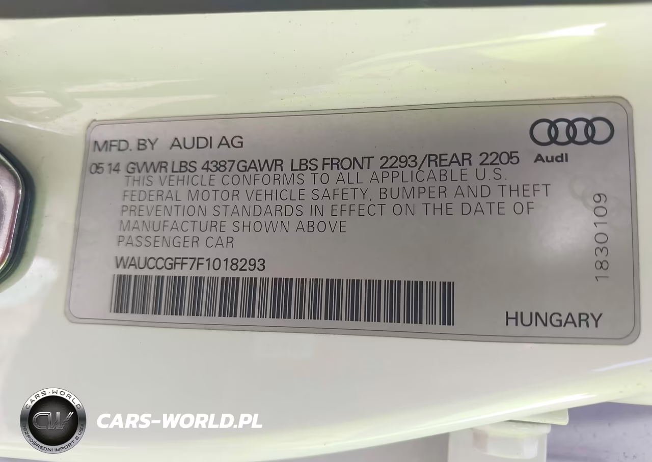 2015 Audi A3 1.8T Premium VIN:WAUCCGFF7F1018293 - 9
