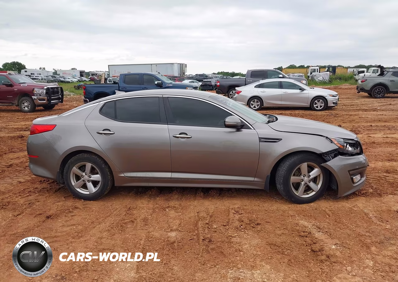 2015 Kia Optima Lx VIN:5XXGM4A70FG355487 - 14