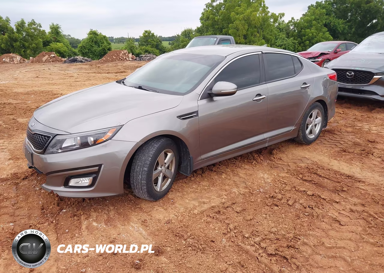 2015 Kia Optima Lx VIN:5XXGM4A70FG355487 - 2
