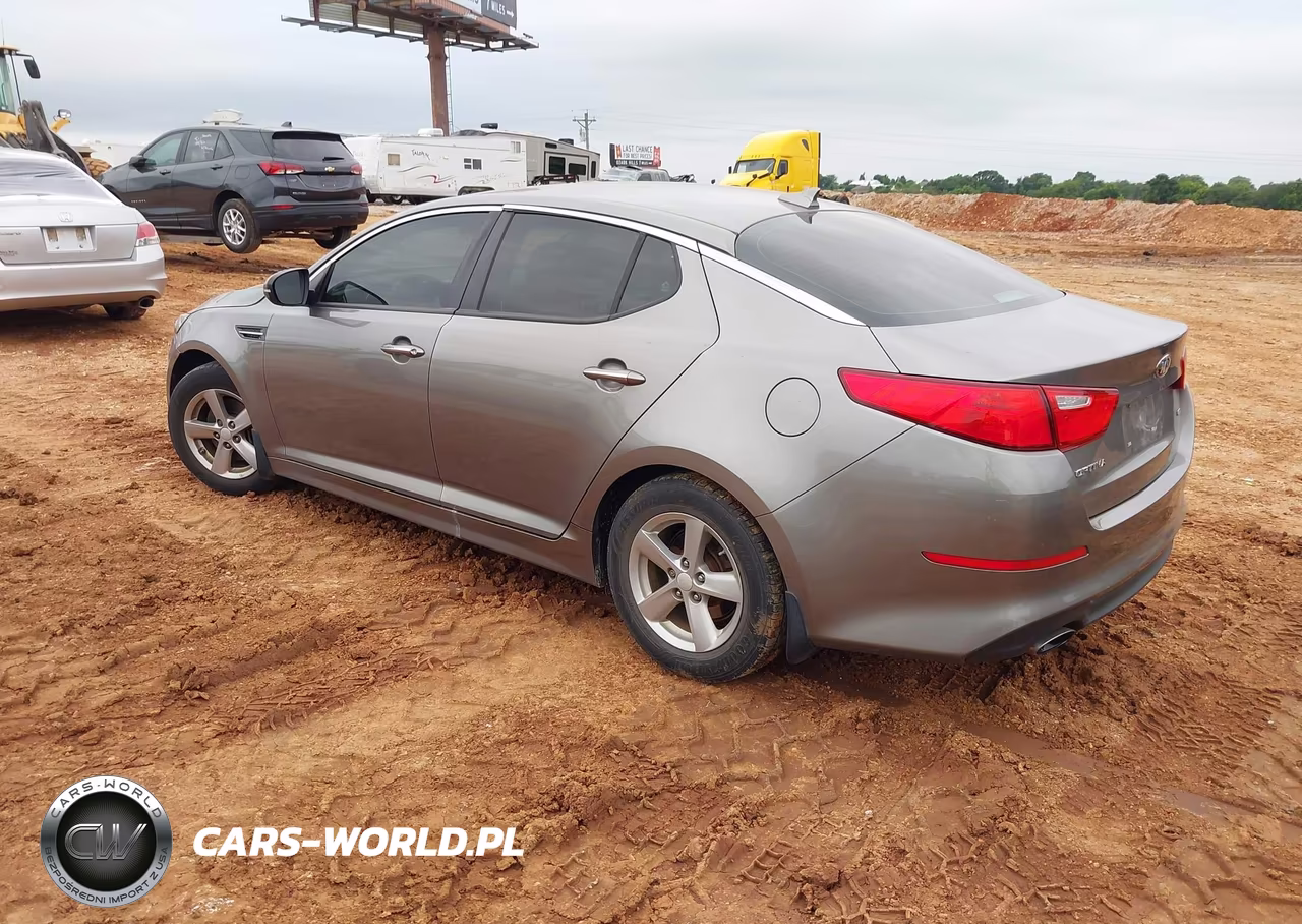2015 Kia Optima Lx VIN:5XXGM4A70FG355487 - 3