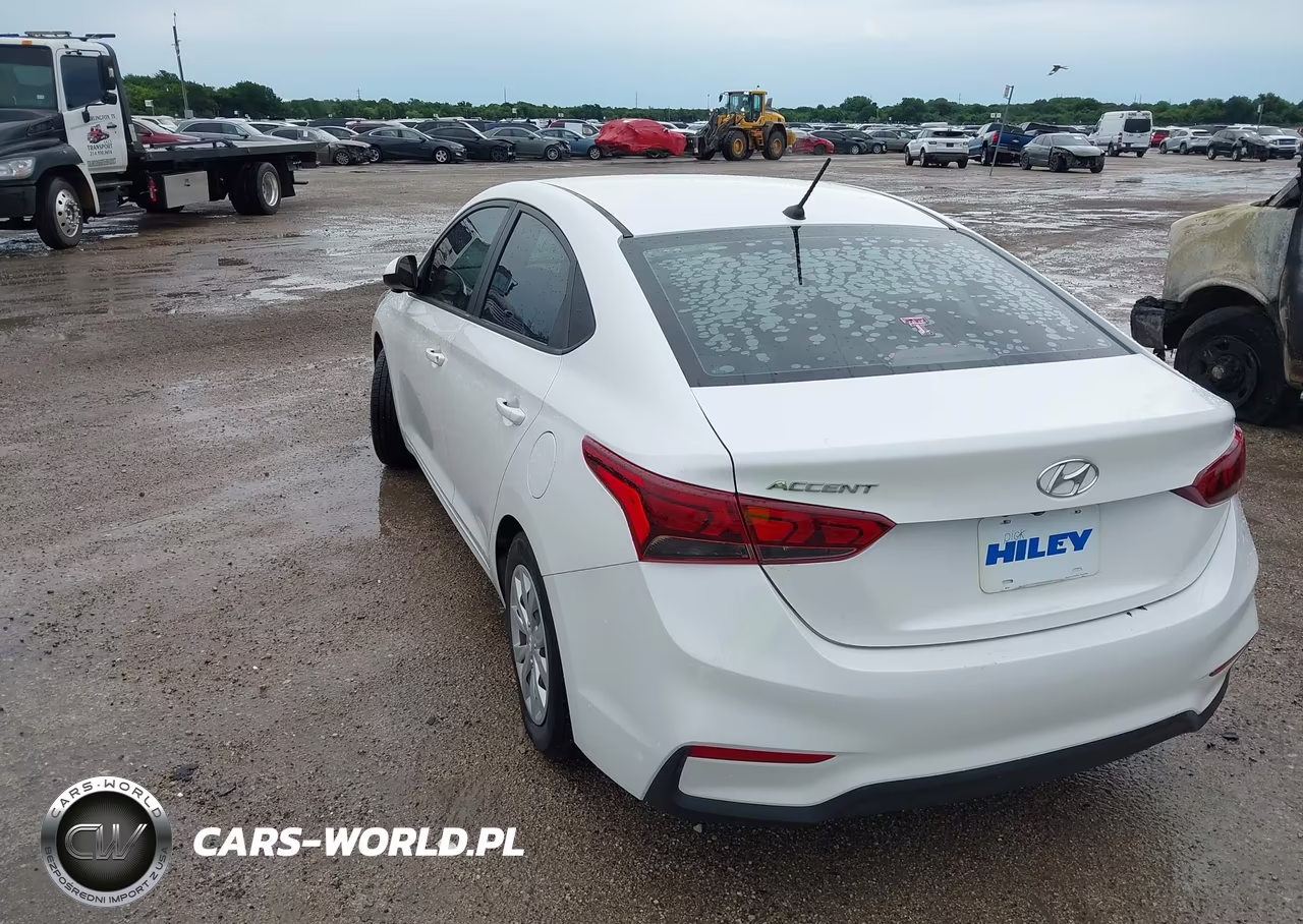 2020 Hyundai Accent Se VIN:3KPC24A67LE106975 - 3