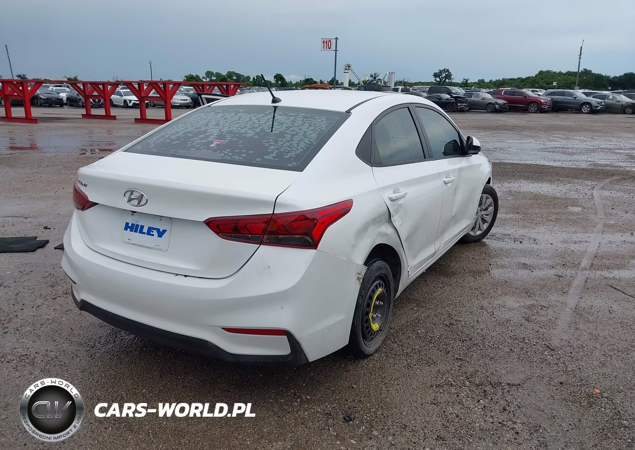 2020 Hyundai Accent Se VIN:3KPC24A67LE106975 - 4