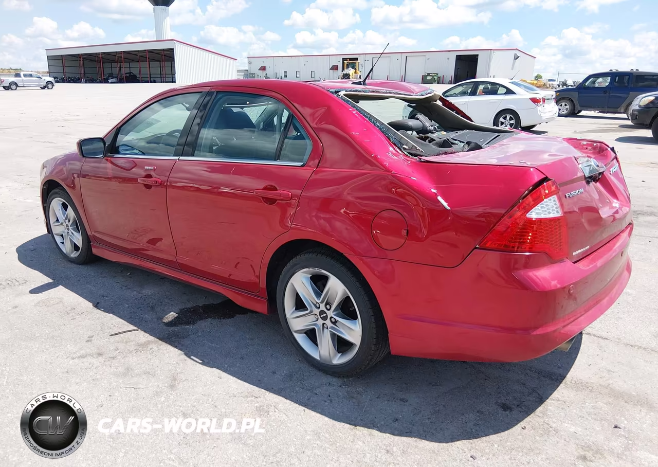 2012 Ford Fusion Sport VIN:3FAHP0KCXCR394039 - 3