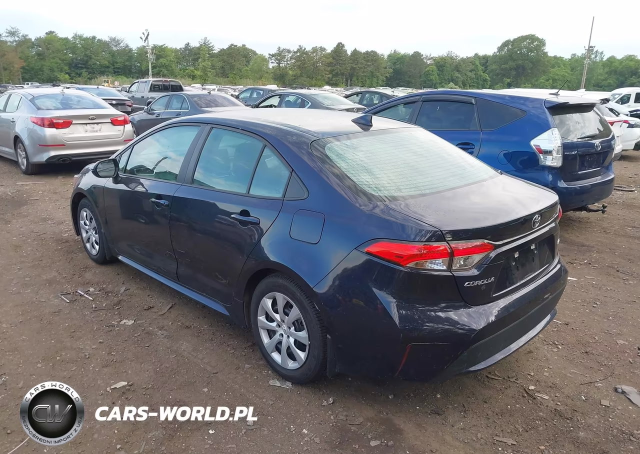 2022 Toyota Corolla Le VIN:5YFEPMAE4NP377799 - 3
