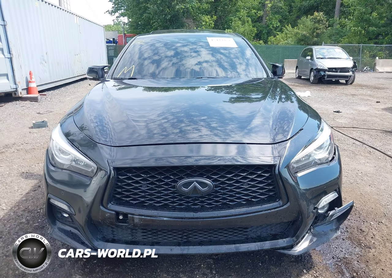 2021 Infiniti Q50 Red Sport 400 Awd VIN:JN1FV7DR3MM880481 - 13