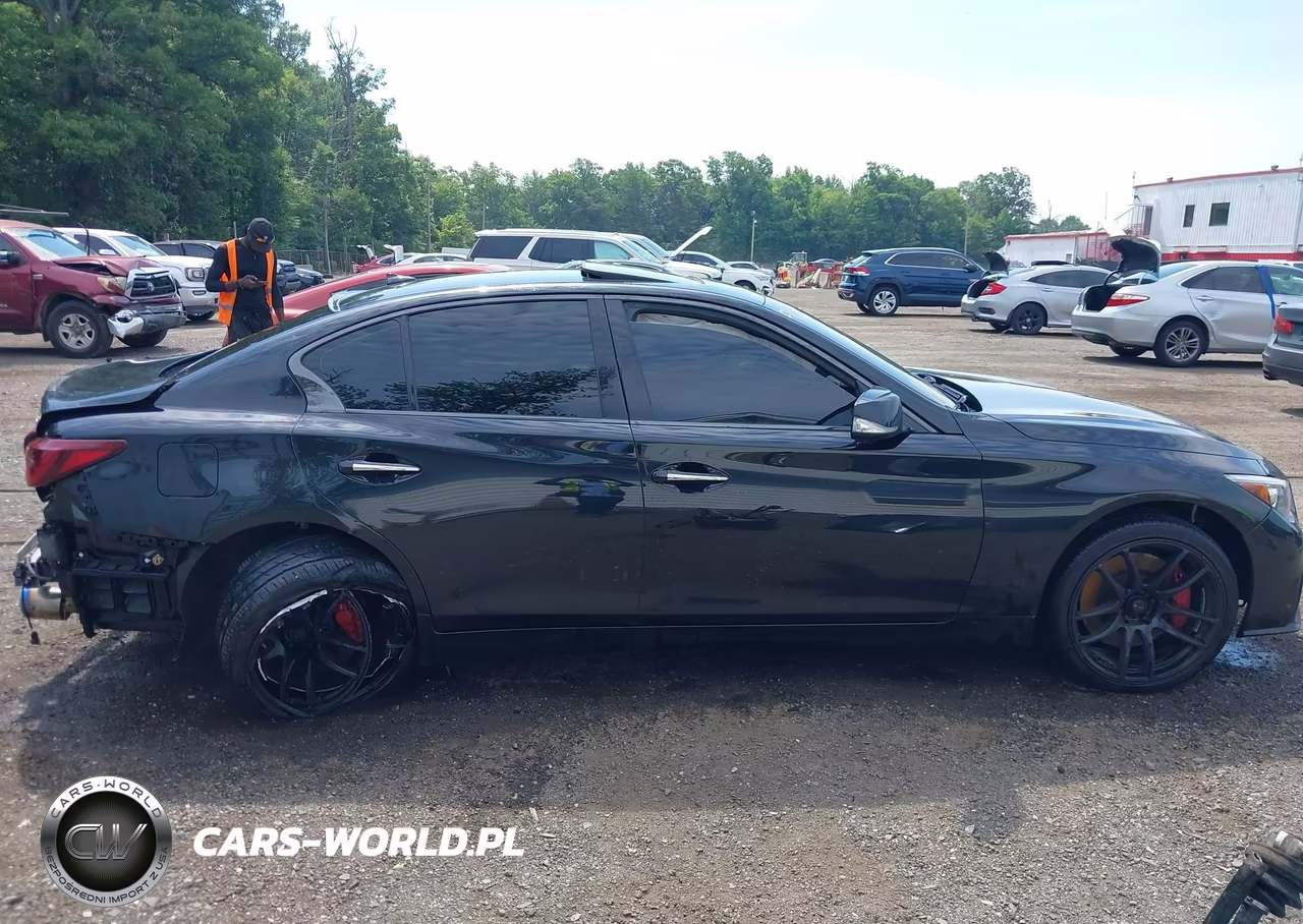 2021 Infiniti Q50 Red Sport 400 Awd VIN:JN1FV7DR3MM880481 - 14