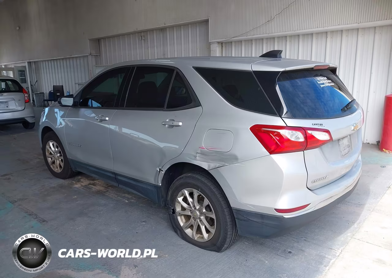 2018 Chevrolet Equinox Ls VIN:2GNAXHEV1J6109070 - 3