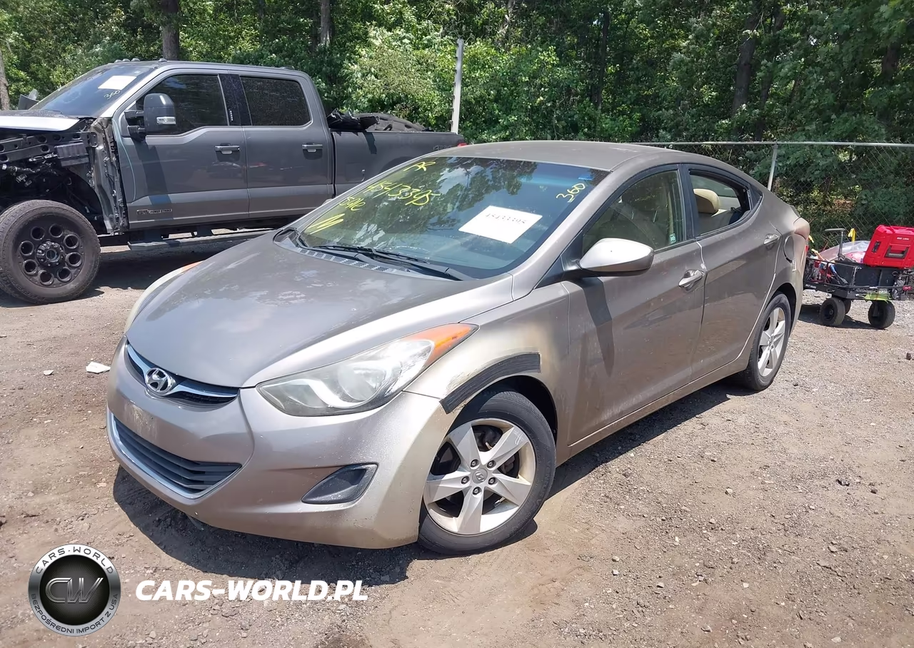 2011 Hyundai Elantra Gls VIN:5NPDH4AE2BH010322 - 2