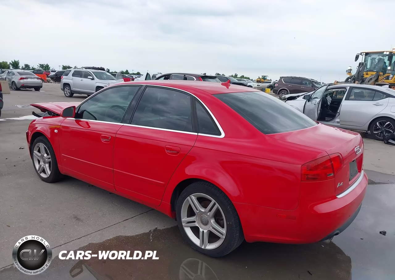 2007 Audi A4 2.0T VIN:WAUAF78E27A149961 - 3
