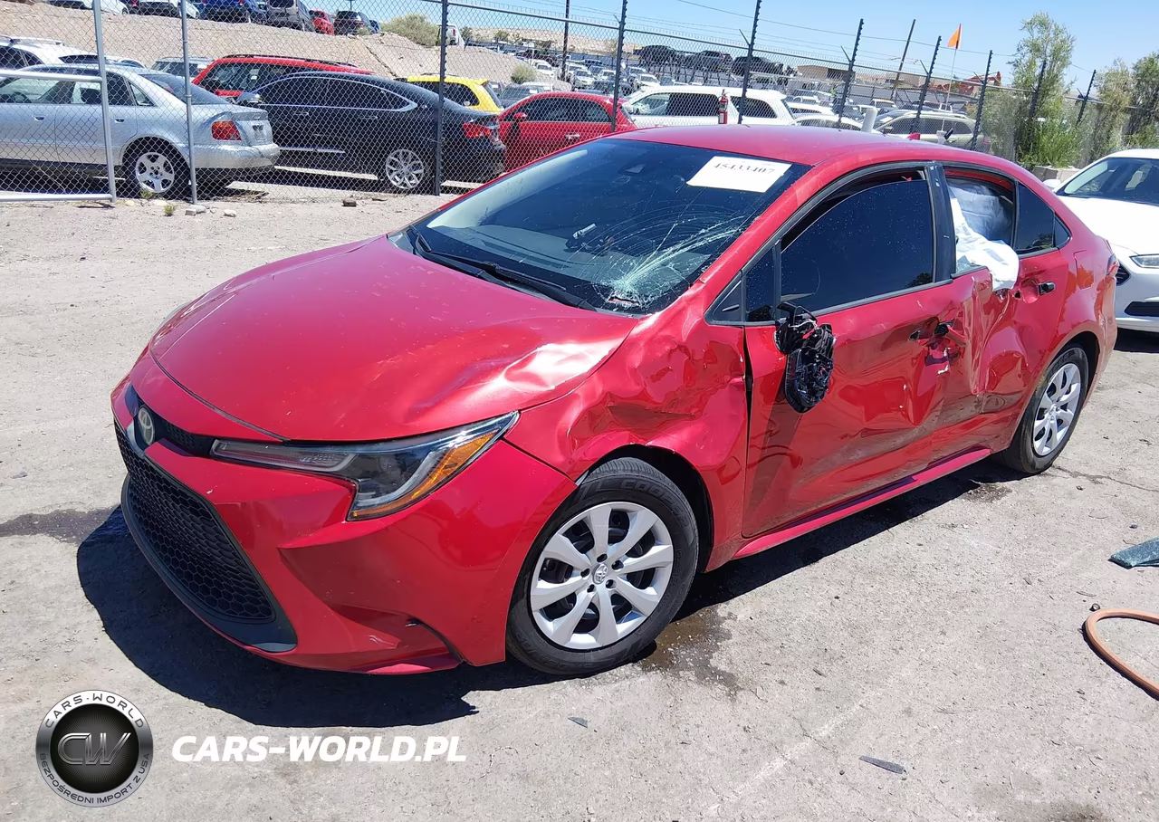 2021 Toyota Corolla Le VIN:5YFEPMAE6MP173150 - 2