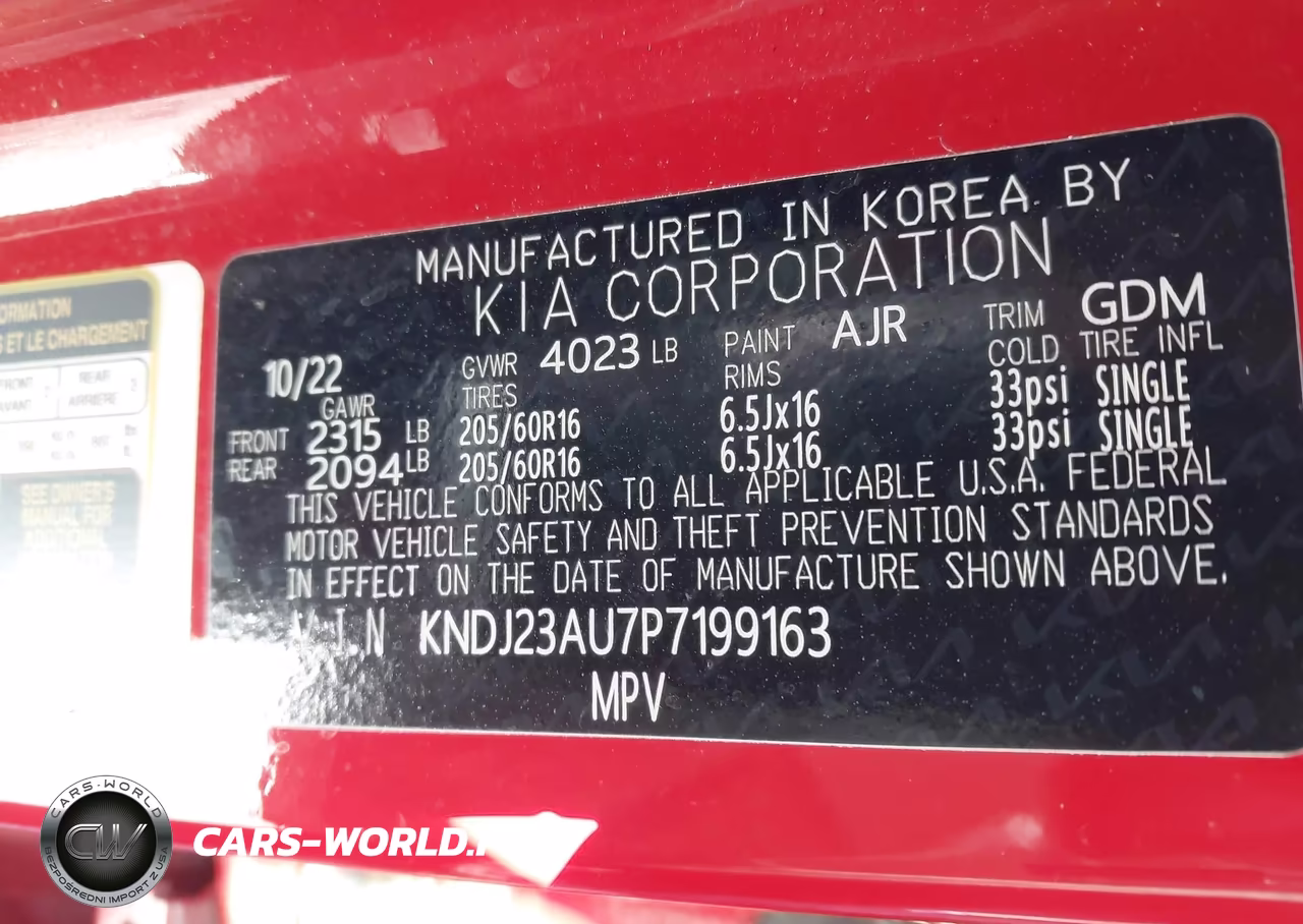 2023 Kia Soul Lx VIN:KNDJ23AU7P7199163 - 9