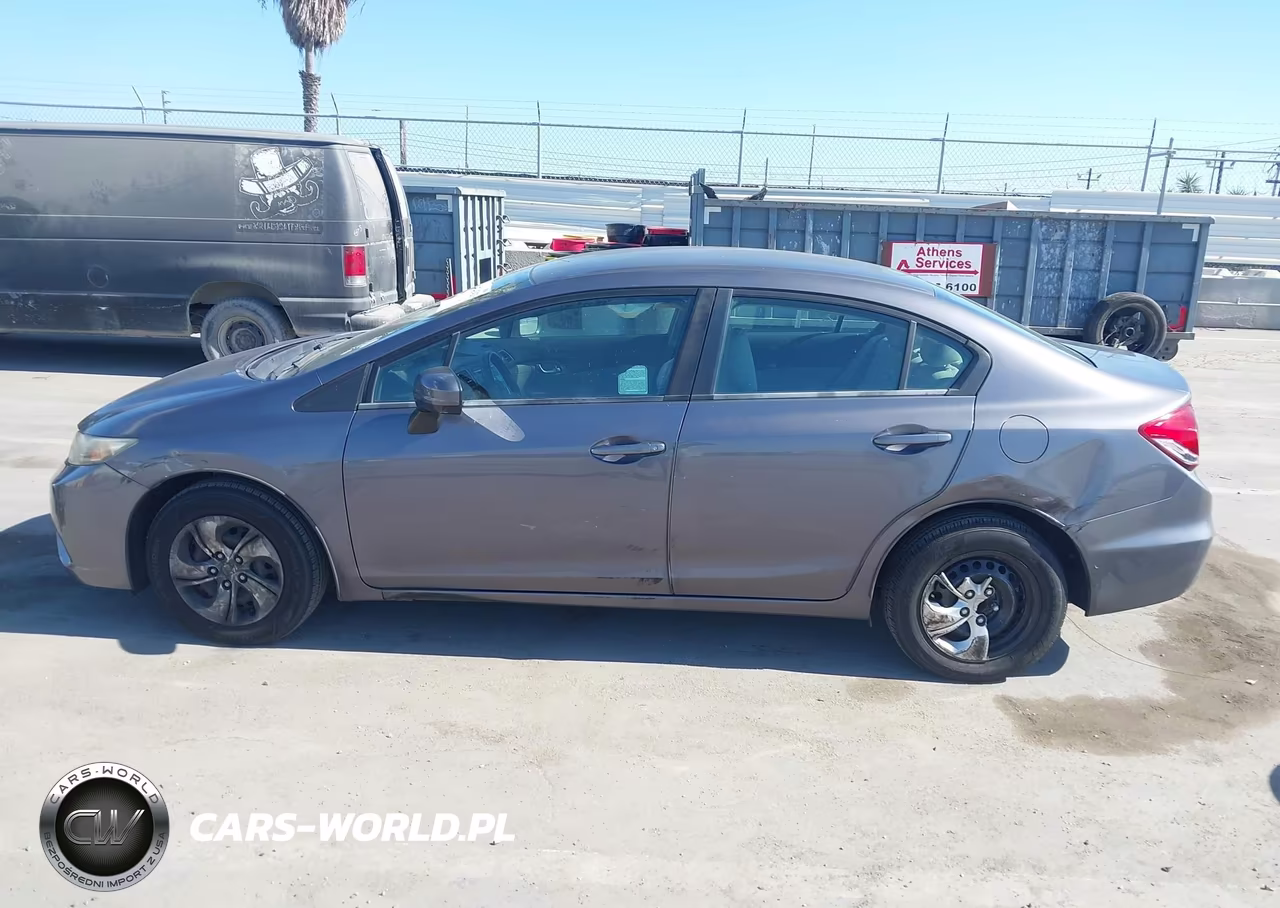 2015 Honda Civic Lx VIN:19XFB2F55FE705976 - 14