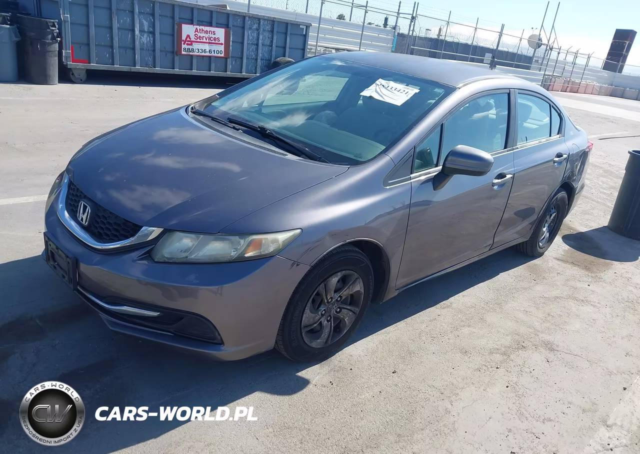 2015 Honda Civic Lx VIN:19XFB2F55FE705976 - 2