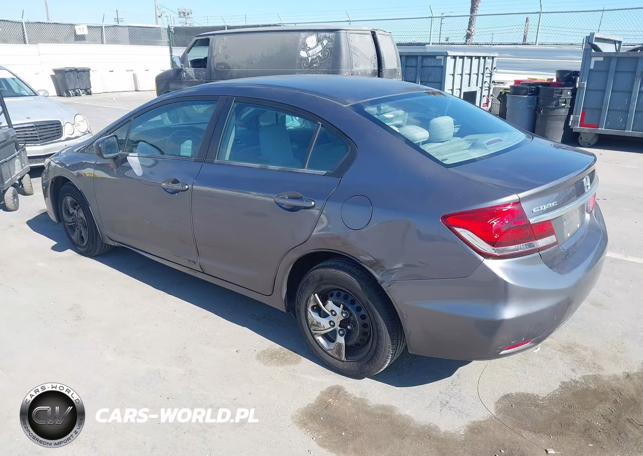 2015 Honda Civic Lx VIN:19XFB2F55FE705976 - 3