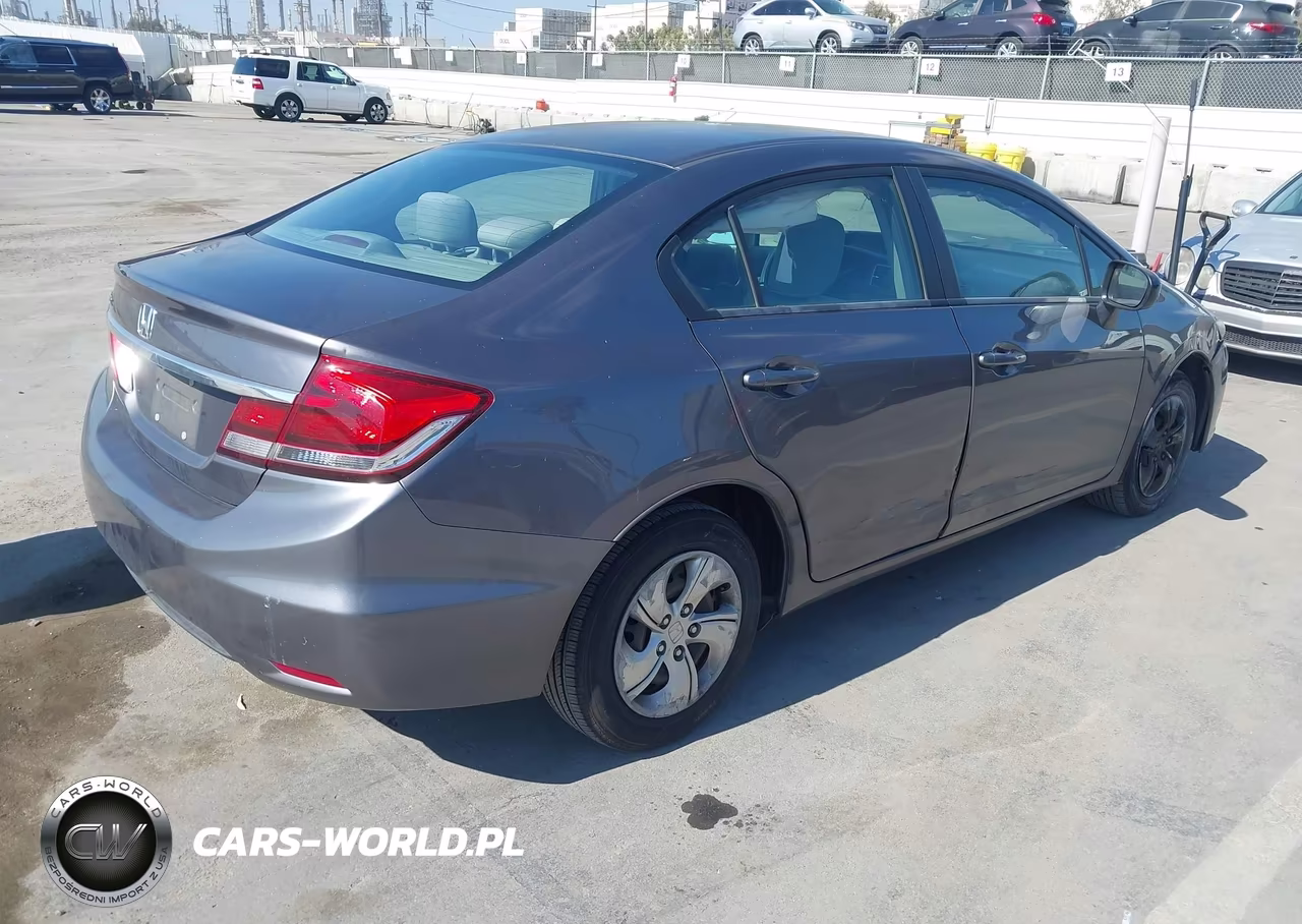 2015 Honda Civic Lx VIN:19XFB2F55FE705976 - 4