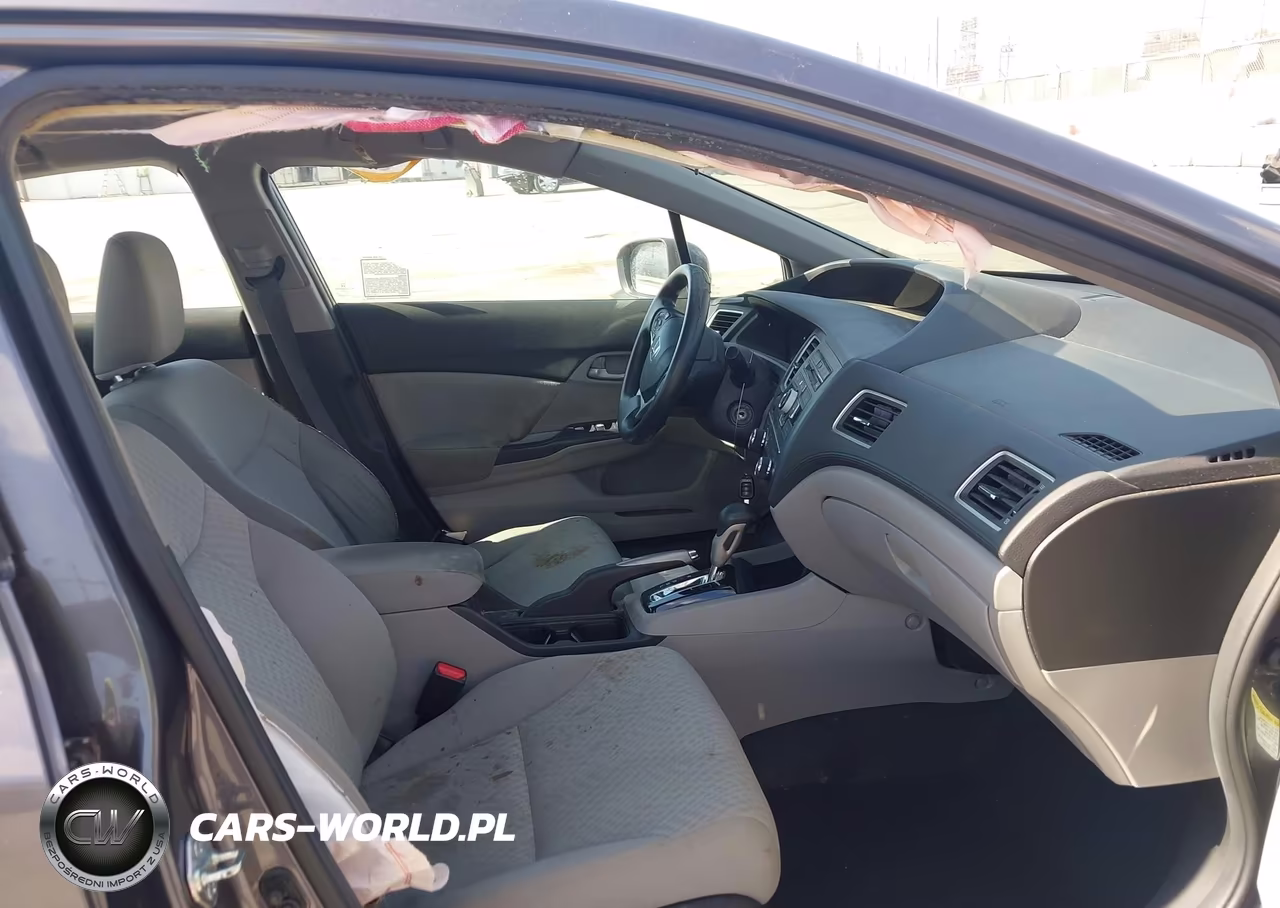2015 Honda Civic Lx VIN:19XFB2F55FE705976 - 5