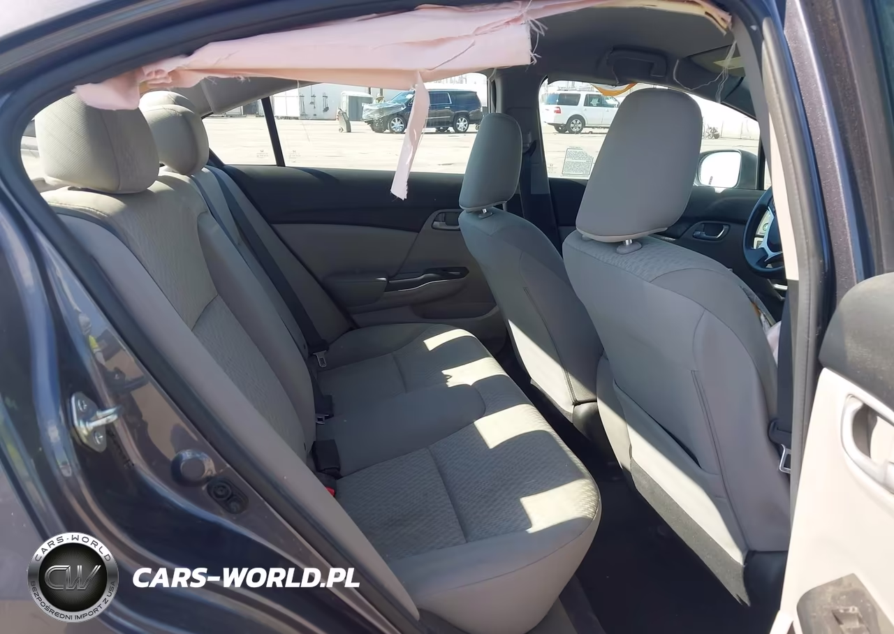 2015 Honda Civic Lx VIN:19XFB2F55FE705976 - 8