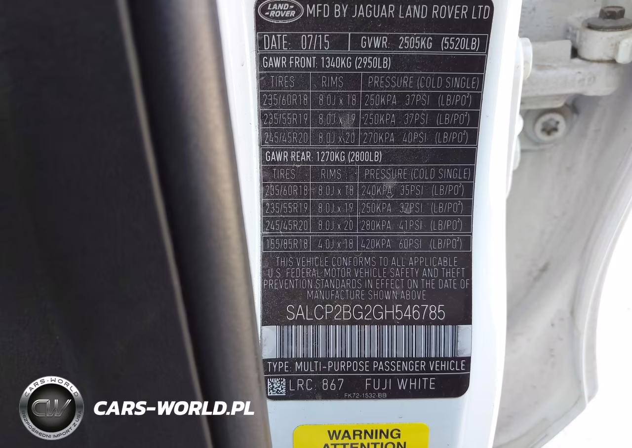 2016 Land Rover Discovery Sport Se VIN:SALCP2BG2GH546785 - 9