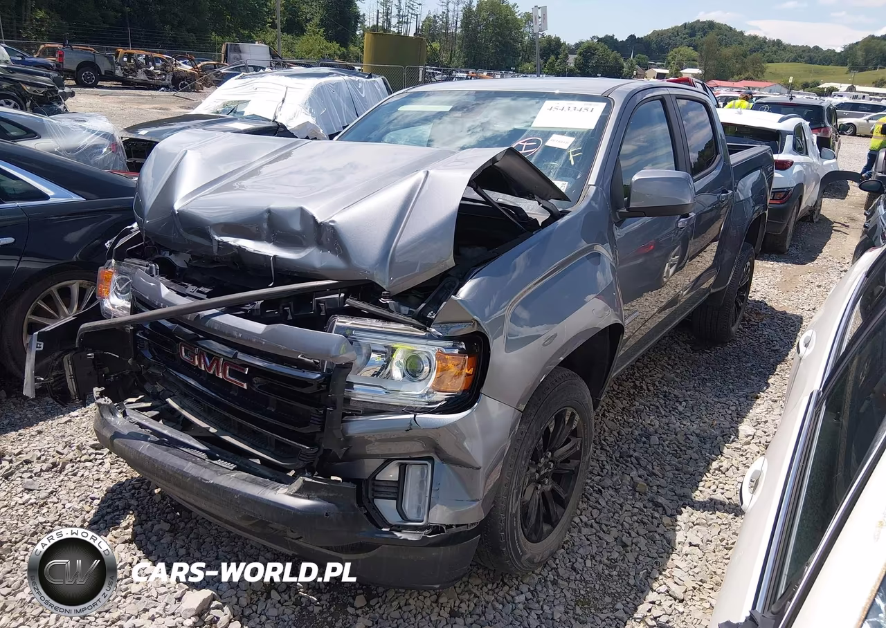 2021 GMC Canyon 4Wd Short Box Elevation VIN:1GTG6CEN8M1165247 - 2