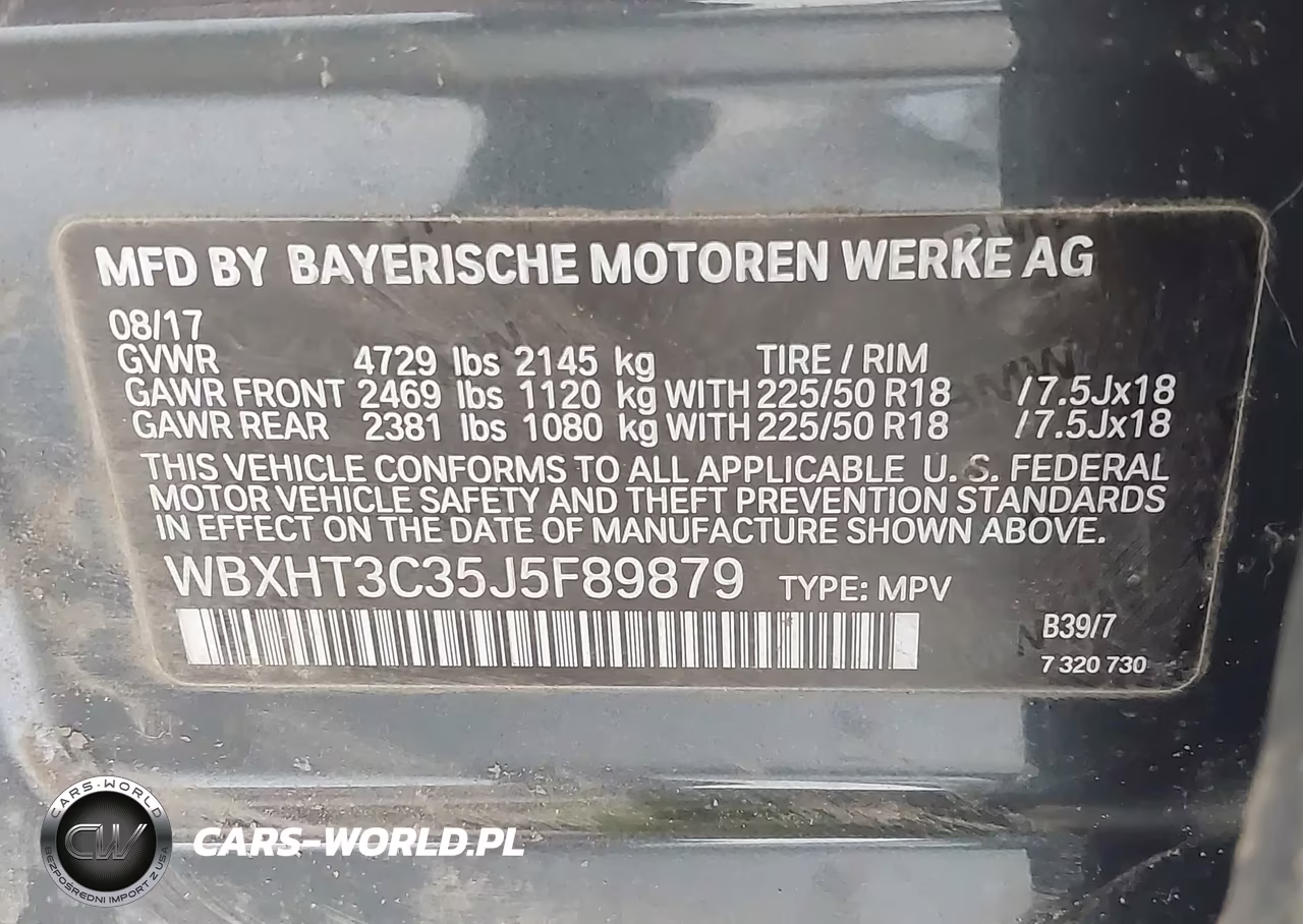 2018 BMW X1 xDrive28I VIN:WBXHT3C35J5F89879 - 9