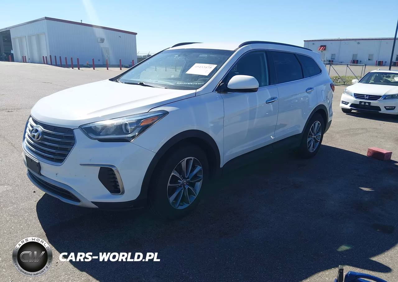 2017 Hyundai Santa Fe Se VIN:KM8SMDHF1HU255141 - 2