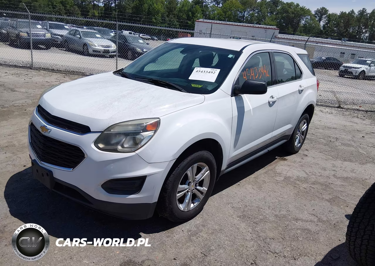 2016 Chevrolet Equinox Ls VIN:2GNFLEEK7G6217191 - 2