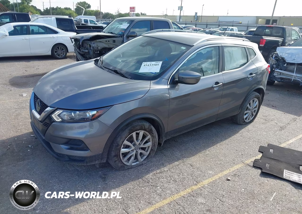 2020 Nissan Rogue Sport Sv Fwd Xtronic Cvt VIN:JN1BJ1CV2LW277854 - 2