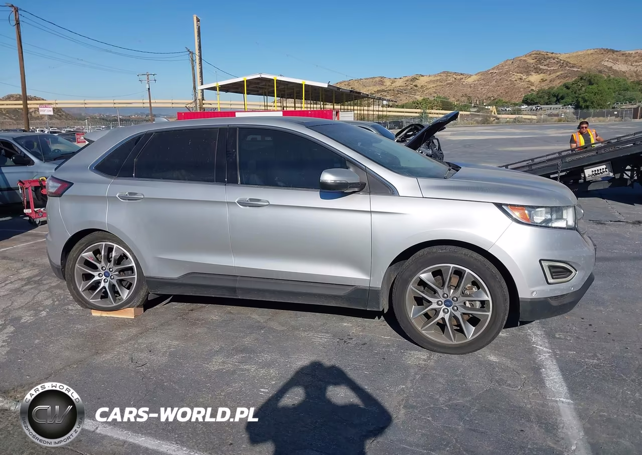 2015 Ford Edge Titanium VIN:2FMPK4K95FBC11970 - 13