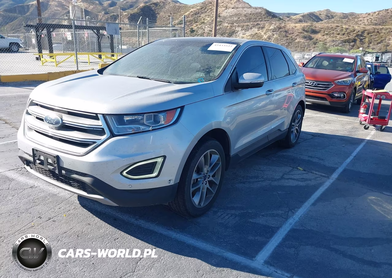 2015 Ford Edge Titanium VIN:2FMPK4K95FBC11970 - 2