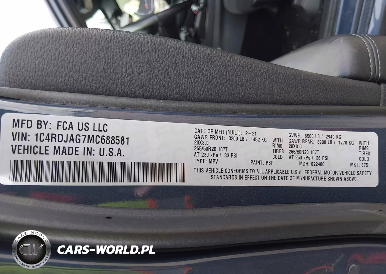 2021 Dodge Durango Sxt Plus Awd VIN:1C4RDJAG7MC688581 - 9