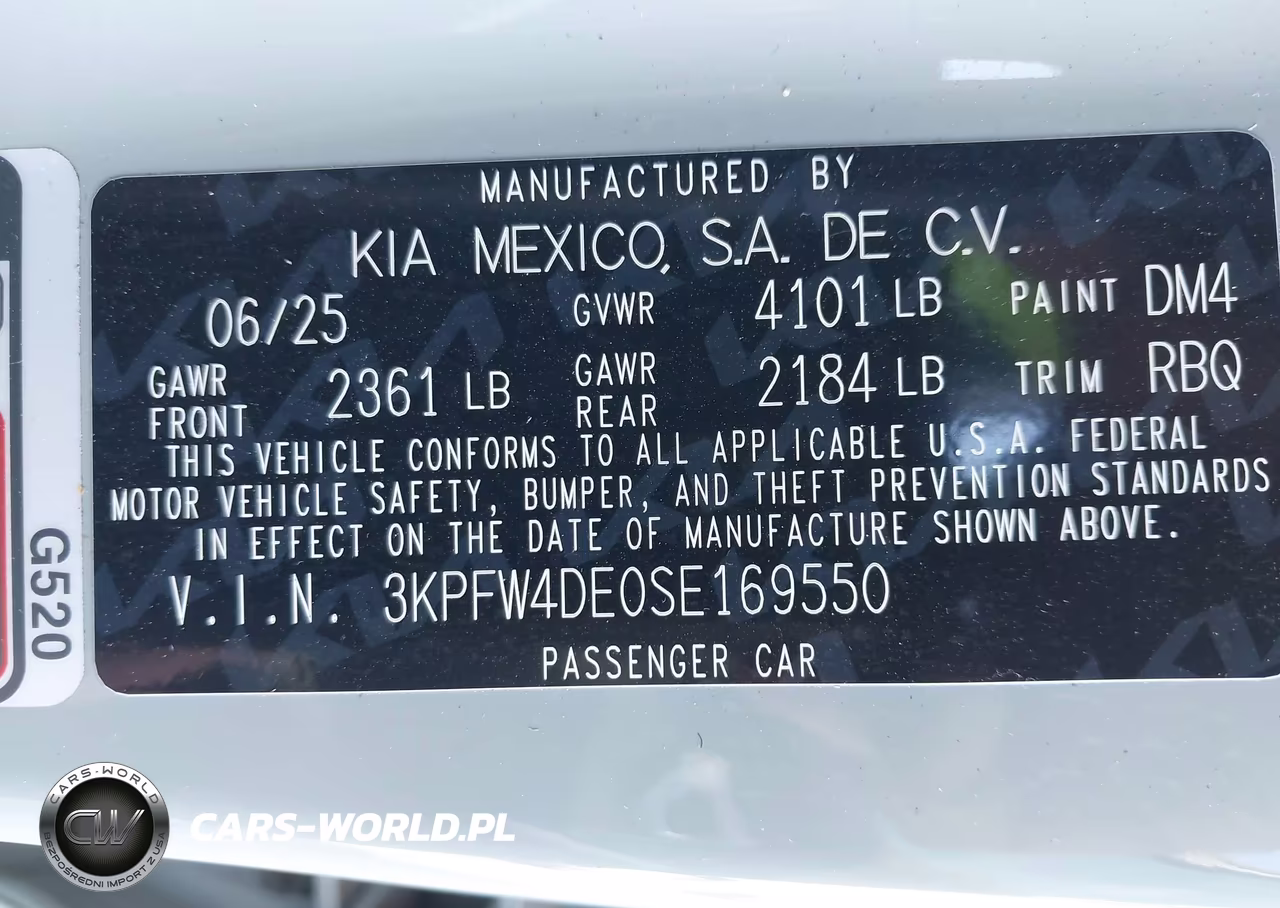 2025 Kia K4 Gt-Line VIN:3KPFW4DE0SE169550 - 9