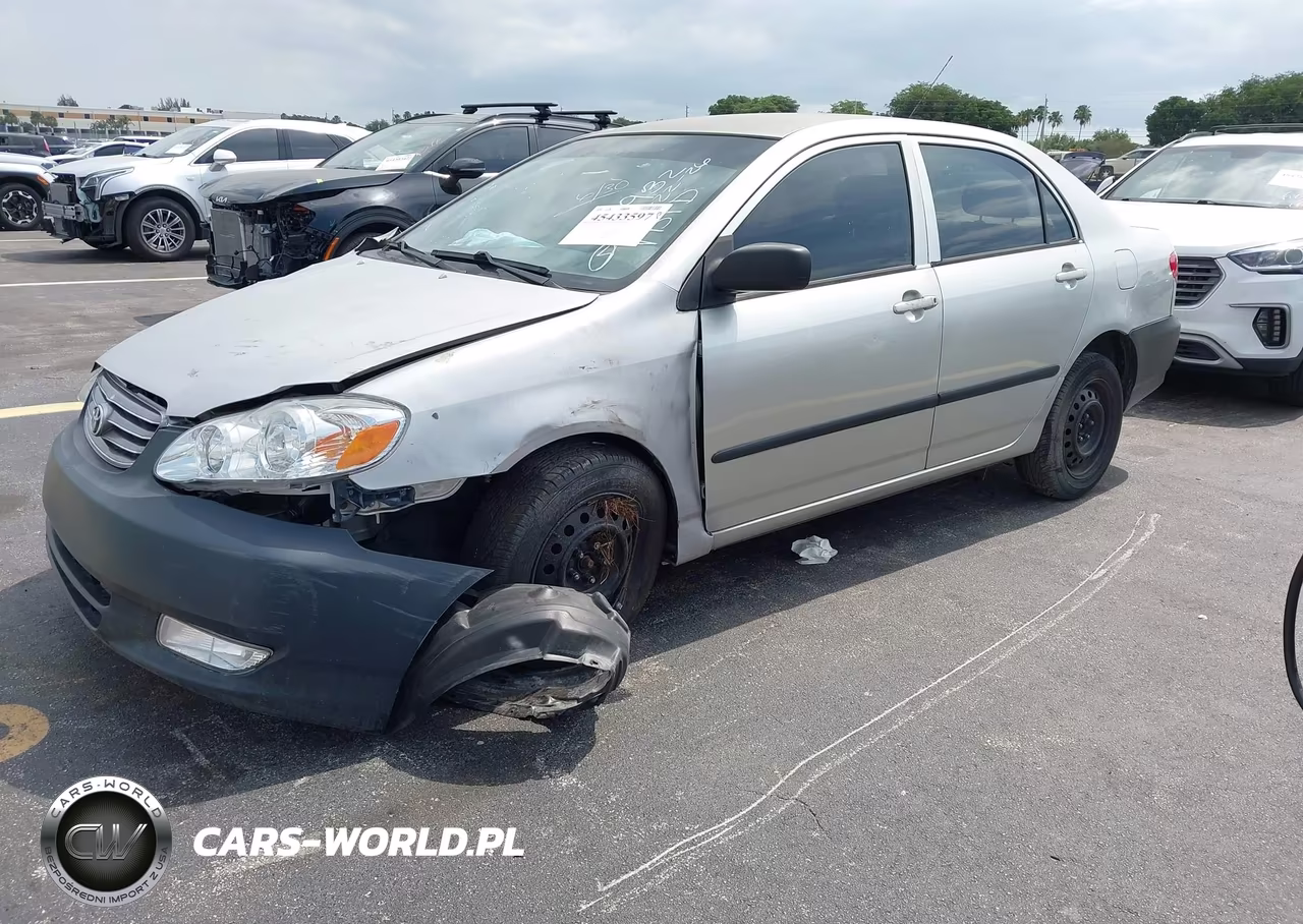 2003 Toyota Corolla Ce VIN:JTDBR32E830020932 - 2